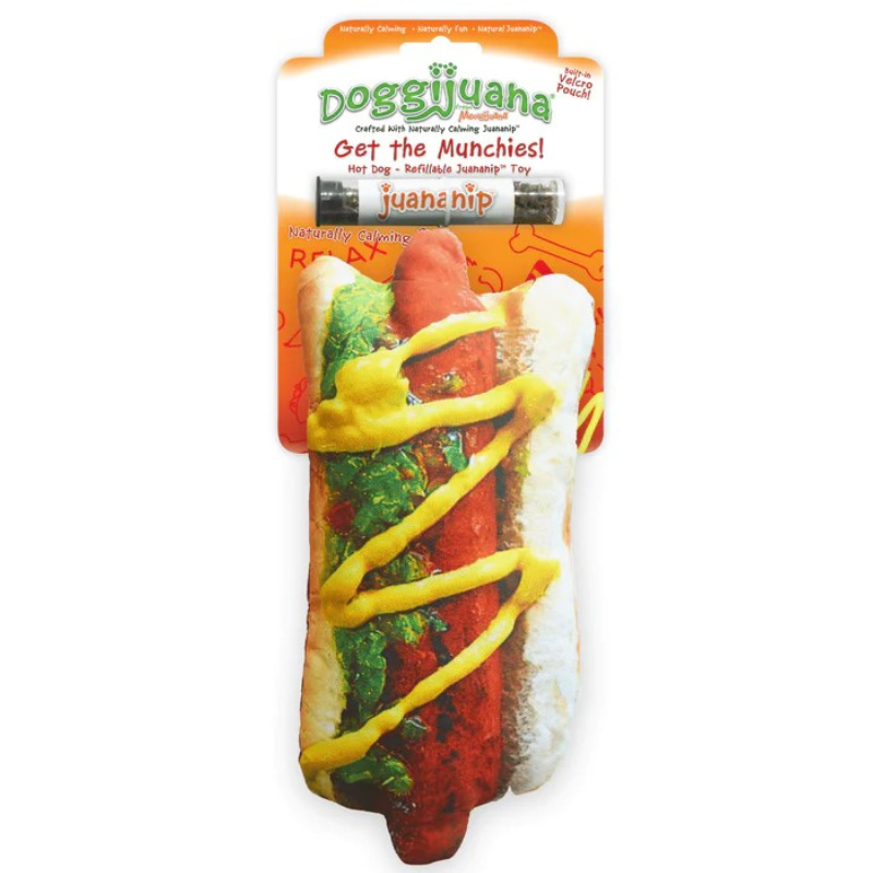 Doggijuana - Juananip - Toy -"Get the Munchies" Hot Dog