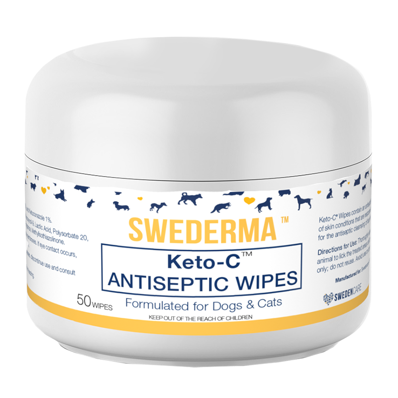 Swedencare - Swederma - KETO-C - Wipes (Cucumber Melon) - 50ct