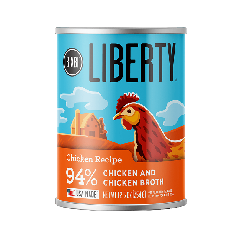 BIXBI - Dog - Liberty - Chicken - Cans 12.05oz - Case of 12
