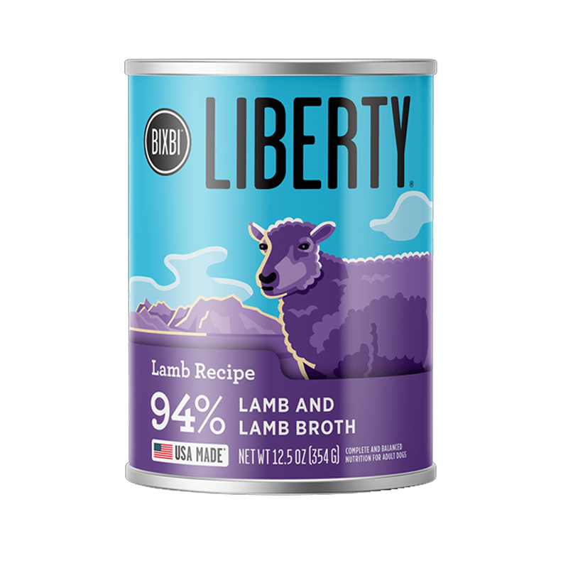 BIXBI - Dog - Liberty - Lamb - Cans 12.05oz - Case of 12