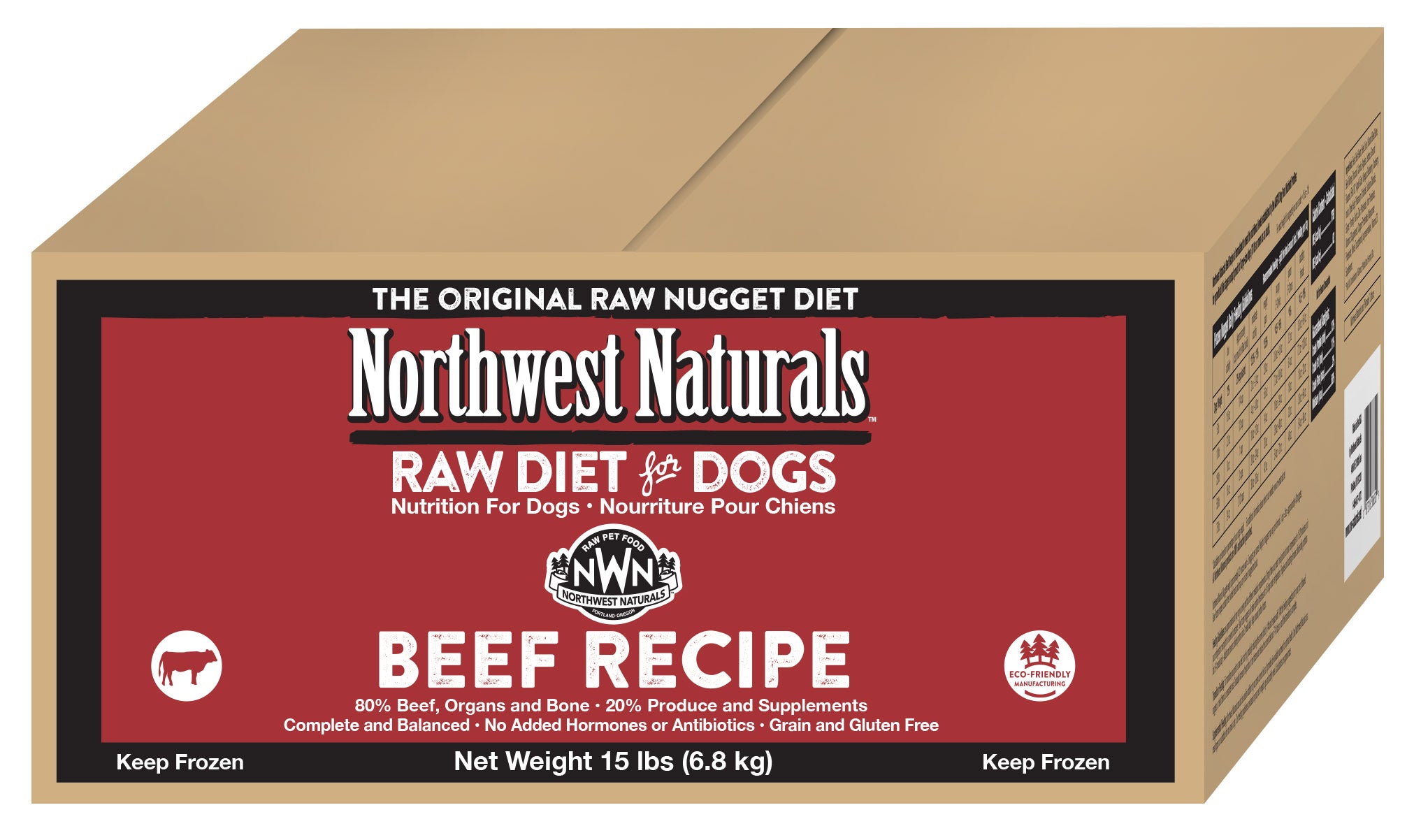Northwest Naturals - Dog - Frozen - Nuggets - Beef