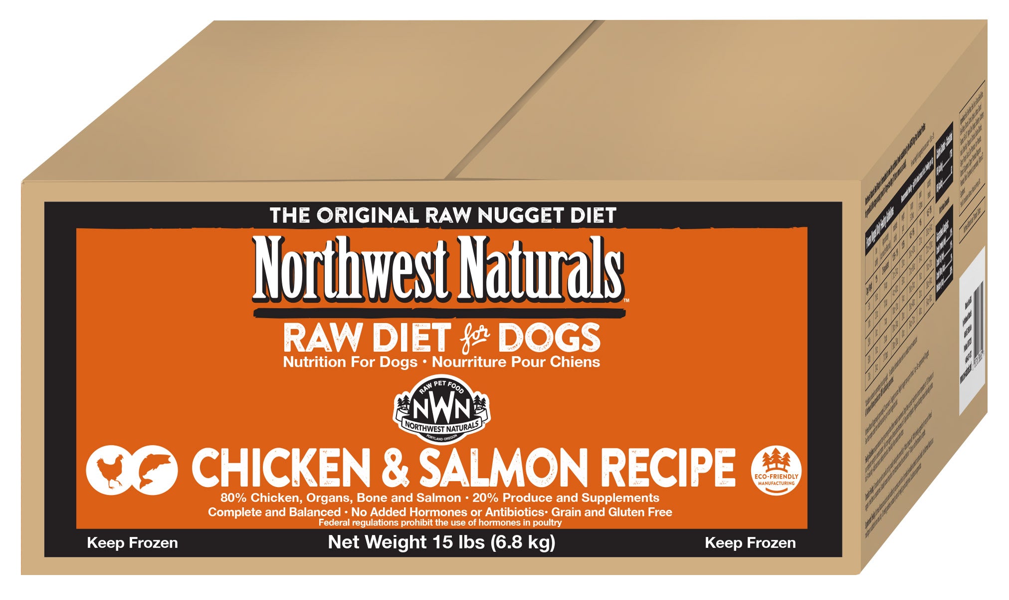 Northwest Naturals - Dog - Frozen - Nuggets - Chicken & Salmon