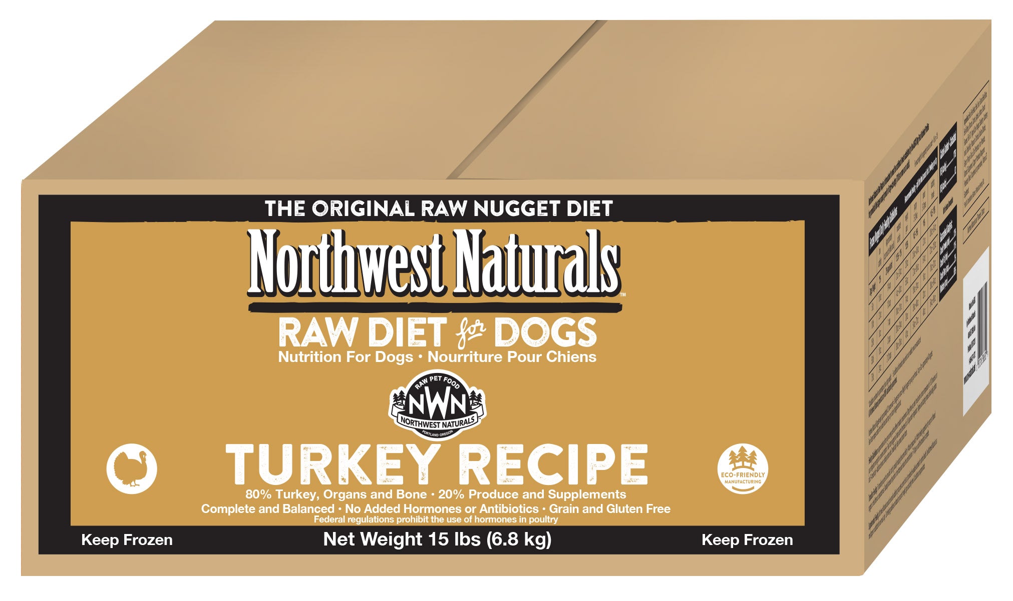 Northwest Naturals - Dog - Frozen - Nuggets - Turkey