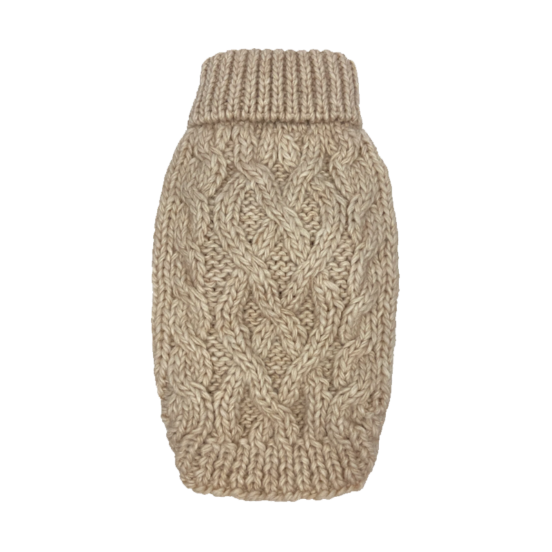 FoufouBRANDS - Clothing - Cable Knit Sweater - Oatmeal