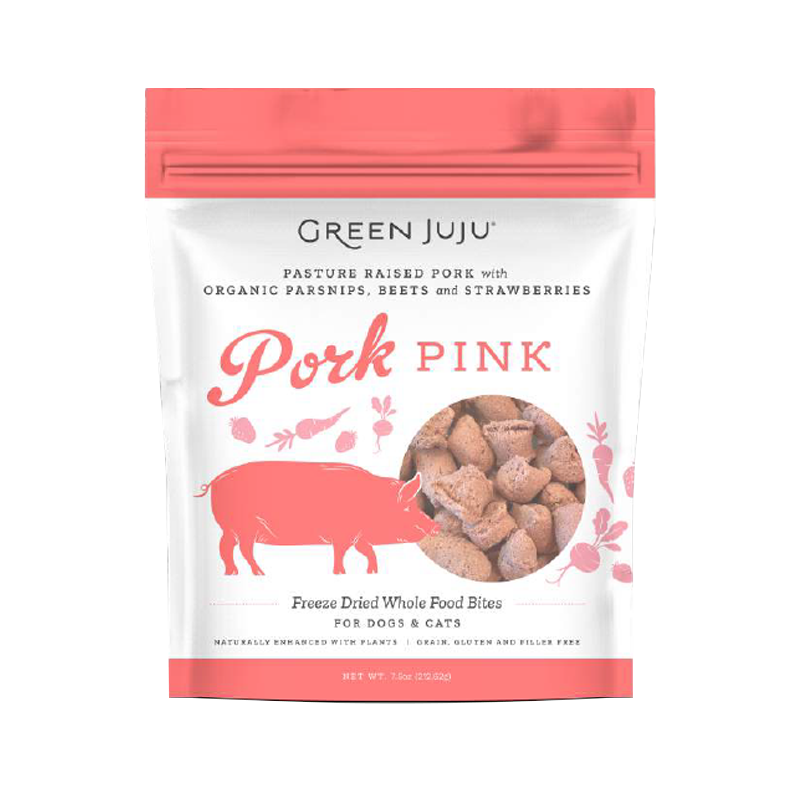 Green Juju - Freeze-Dried - Whole Food Bites - Pork Pink