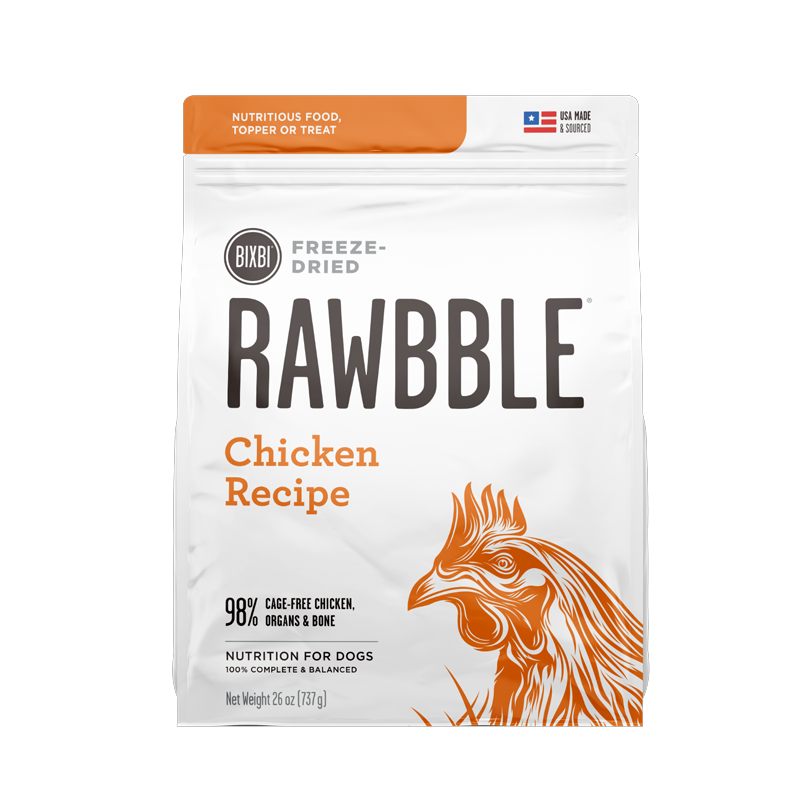 BIXBI - Dog - Freeze-Dried - Rawbble - Chicken