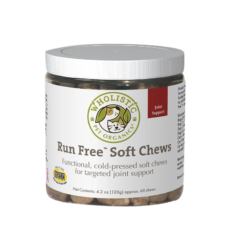 Wholistic Pet Organics - Run Free Hip & Joint Soft Chews