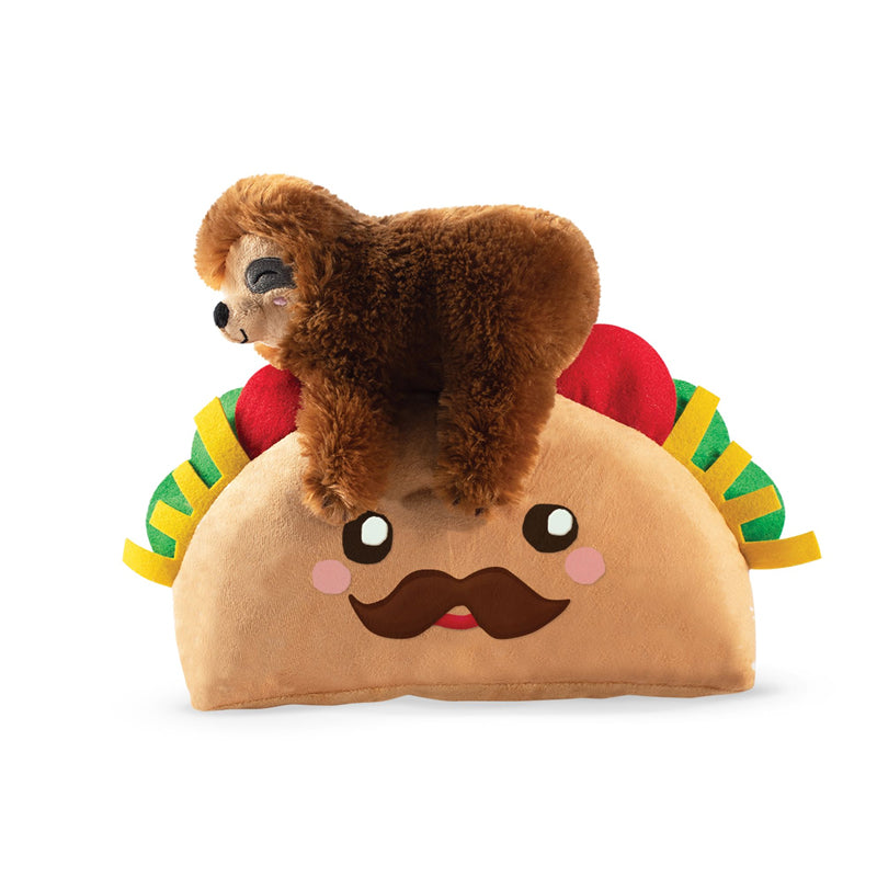 Fringe Studio - Dog - Toy - Plush - Sloth - Taco