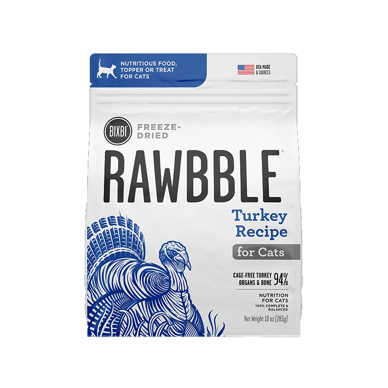 BIXBI - Cat - Freeze-Dried - Rawbble - Turkey