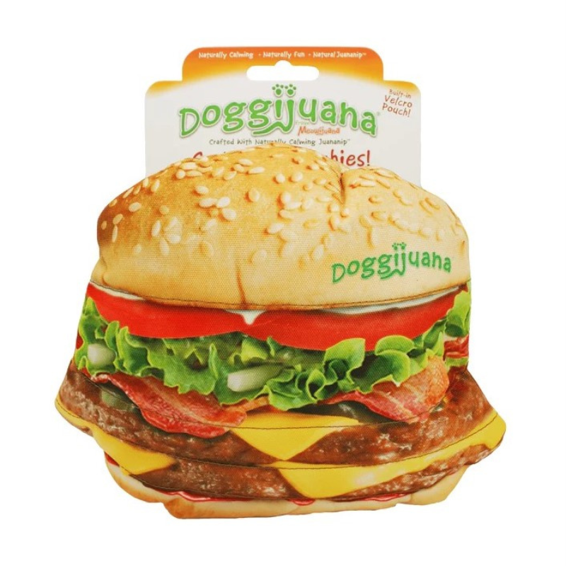Doggijuana - Juananip - Toy - "Get the Munchies" Cheeseburger