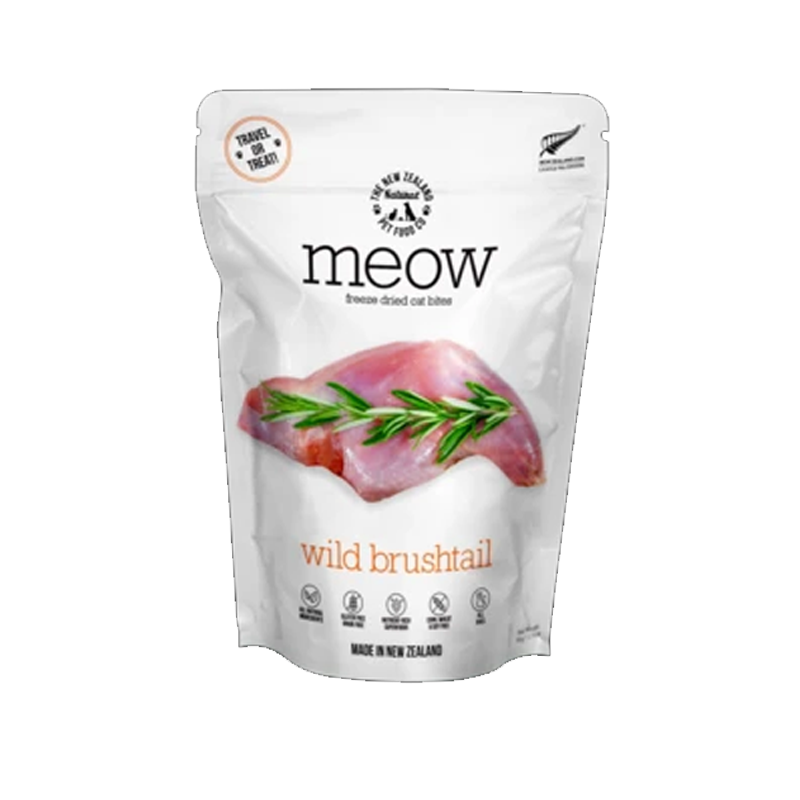 NZ Natural Pet Food Co - Freeze Dried - Food - Meow - Wild Brushtail 280g