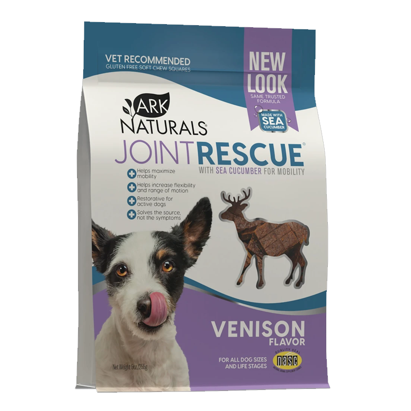 Ark Naturals - Soft Chews - Joint Rescue - Venison -(Wheat Free) - 9oz
