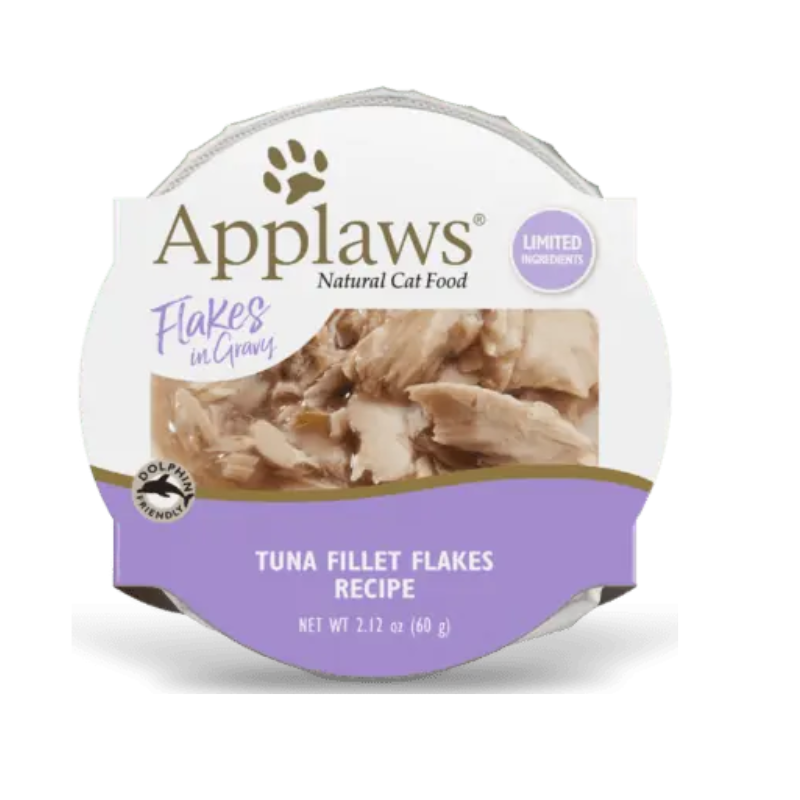 Applaws  - Pots -Tuna Flakes in Gravy - 60g - Case/18