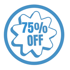 75% off Clearance