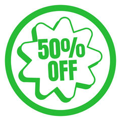 50% Off Clearance