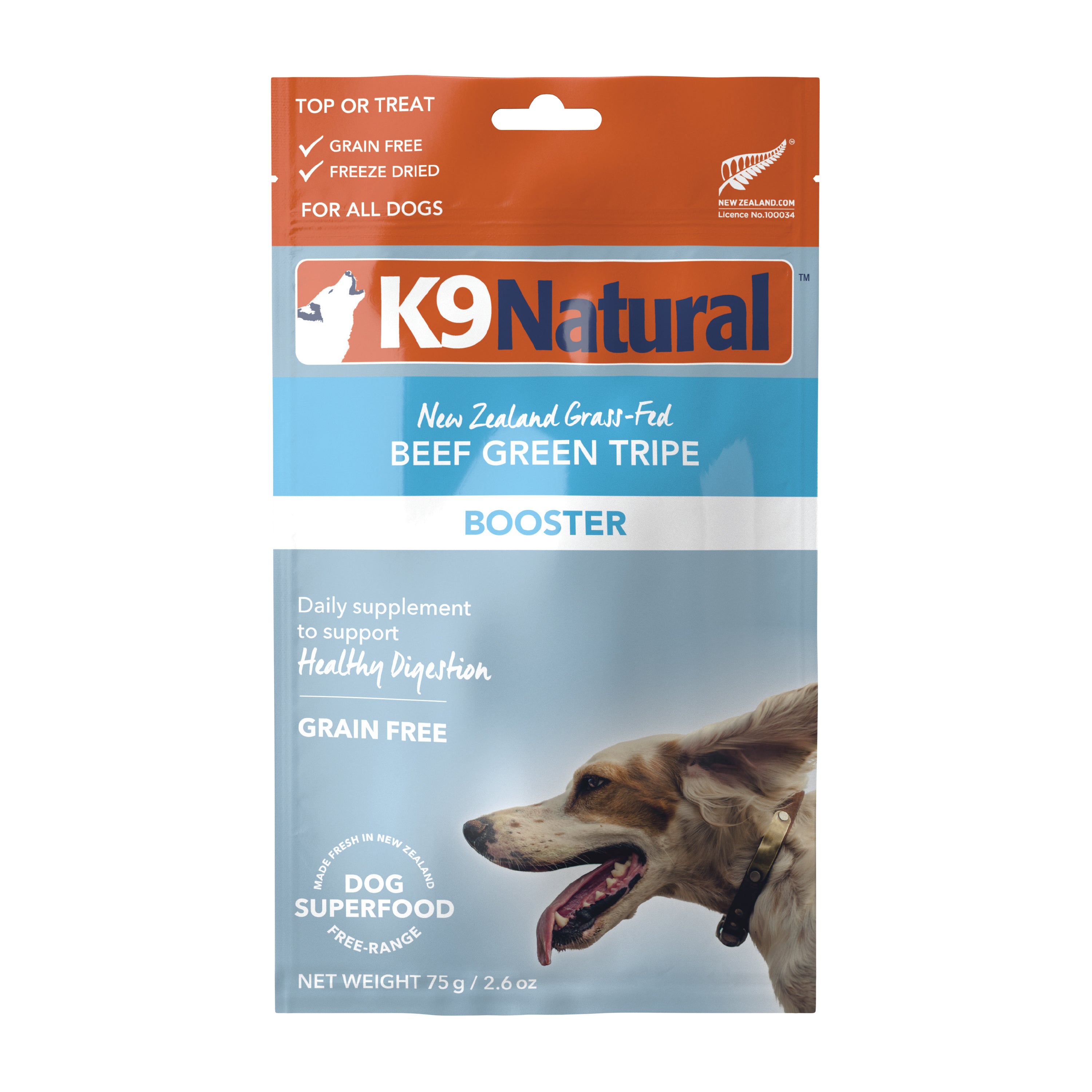 K9 Natural - Freeze Dried - Beef Green Tripe - Booster