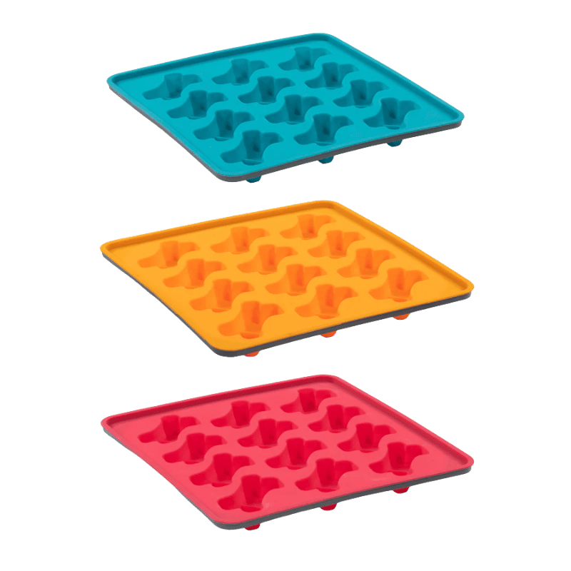 Messy Mutts - Treat Maker - Freeze - Silicone - Framed - Bones - Small