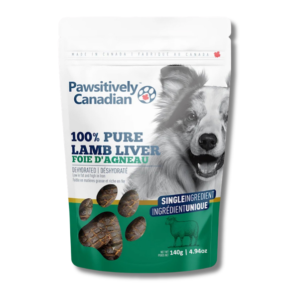 Pawsitively Canadian - Liver - Lamb - 140g
