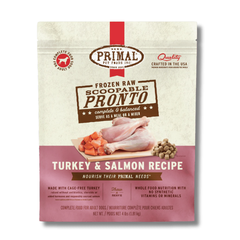 PRIMAL - Canine - Frozen - Pronto - Turkey & Salmon