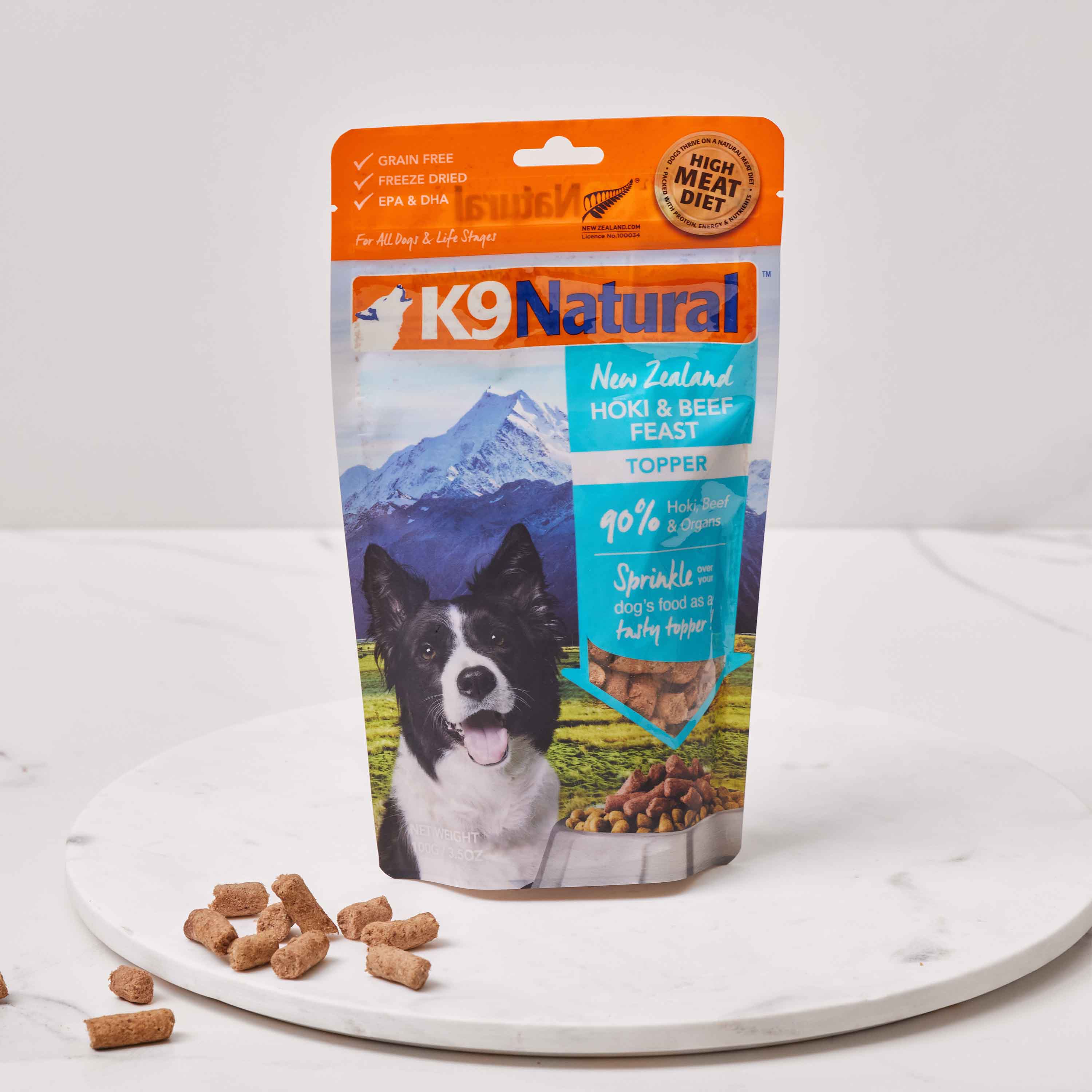 K9 Natural - Freeze Dried - Hoki & Beef Feast