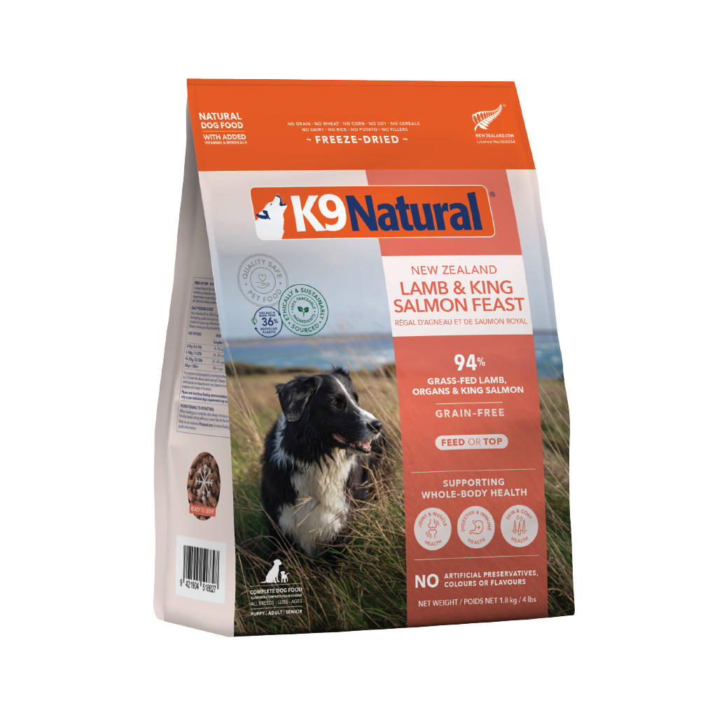 K9 Natural - Freeze Dried - Lamb & King Salmon Feast