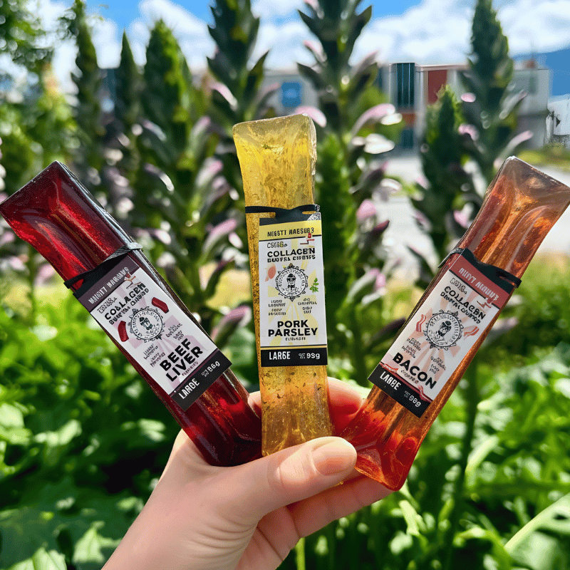 Wag & Bright - Mighty Marrows - Collagen Dental Chews - Pork & Parsley