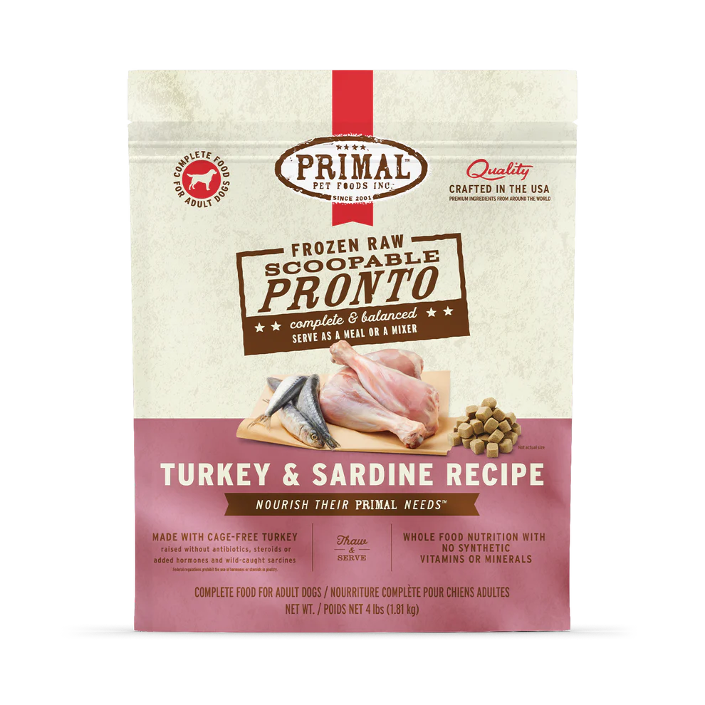 Primal - Canine - Pronto - Turkey Sardine