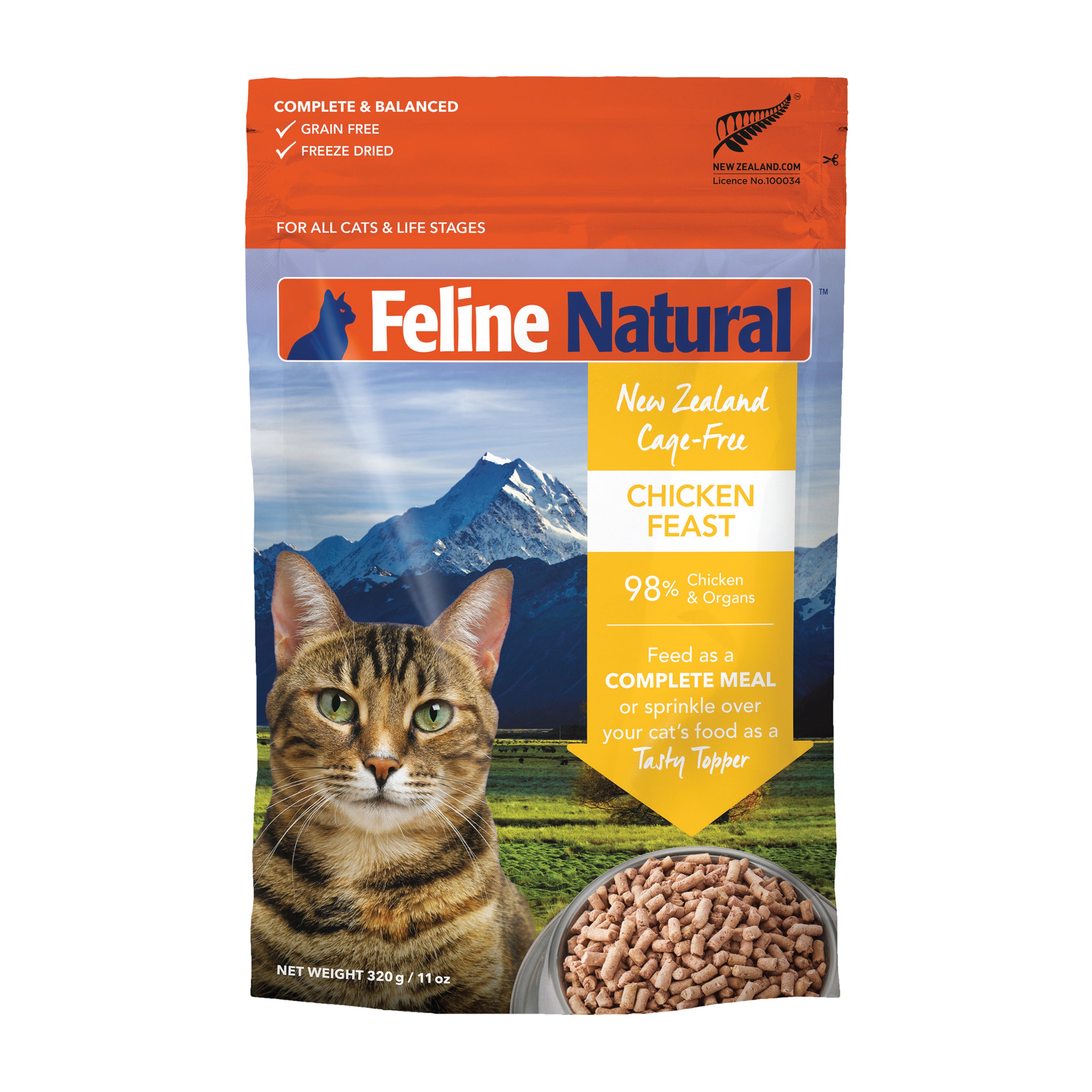 Feline Natural - Freeze Dried - Chicken Feast