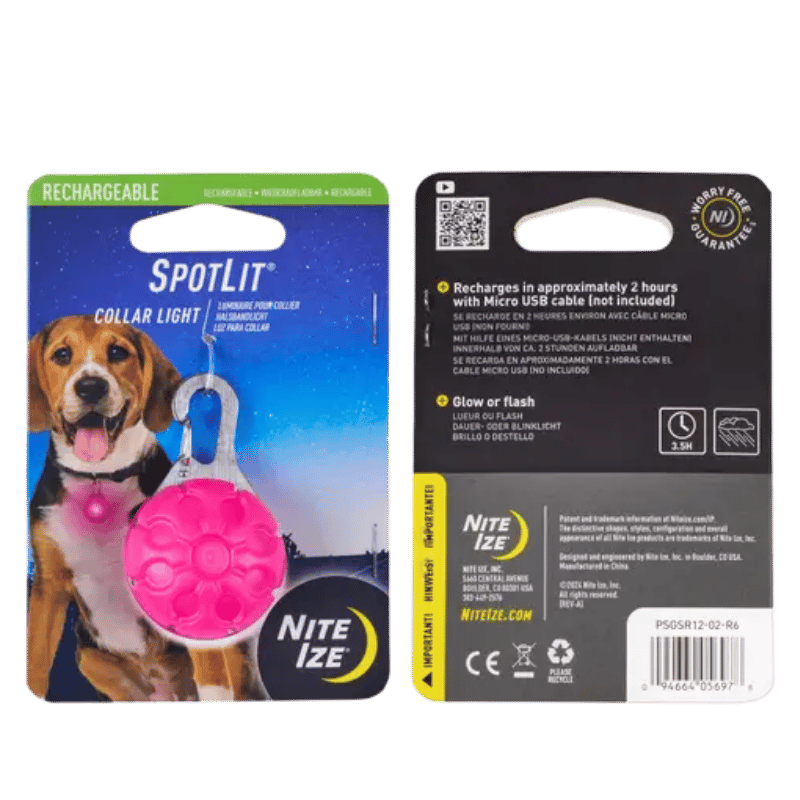 NITE IZE - Spotlit Rechargeable Collar Light