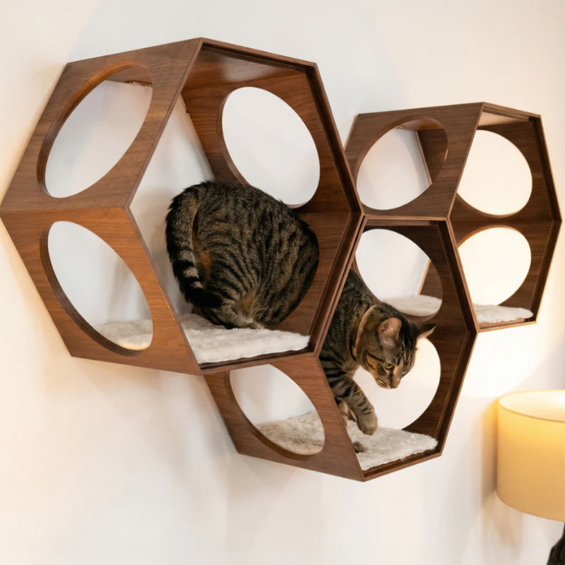 4 Cats & Dogs - Suki - cat stool and shelf