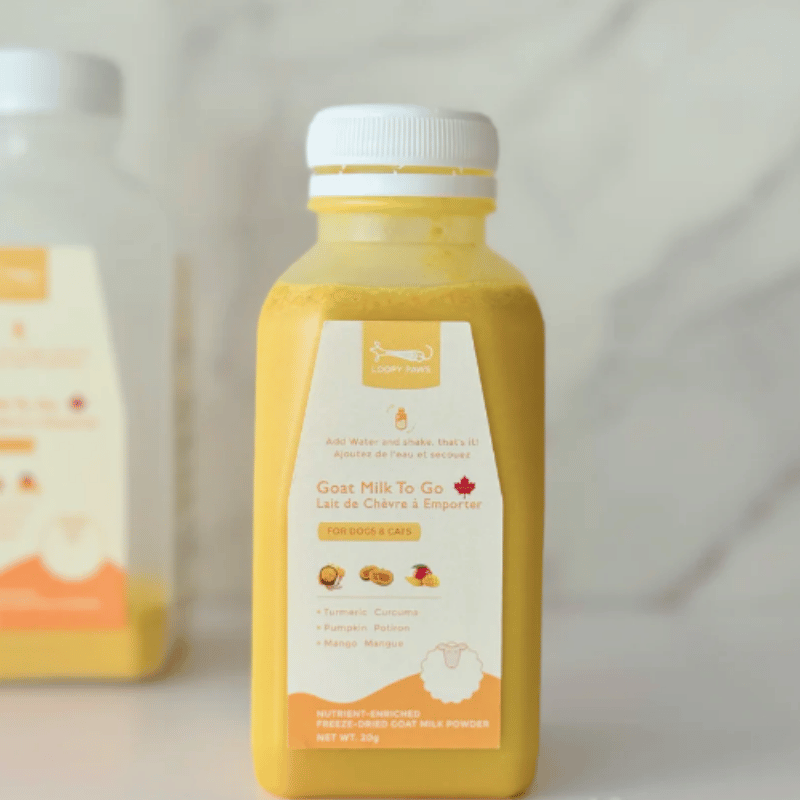 Loopy Paws - Freeze Dried - Milk Powder - Tumeric, Pumpkin & Mango