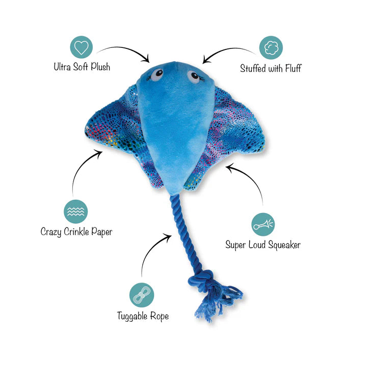 Fringe Studio - Do The Right Sting - Plush Dog Toy