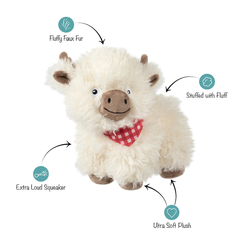 Fringe Studio - Dog - Toy - Plush - Hair Today Cuddle Tomorrow
