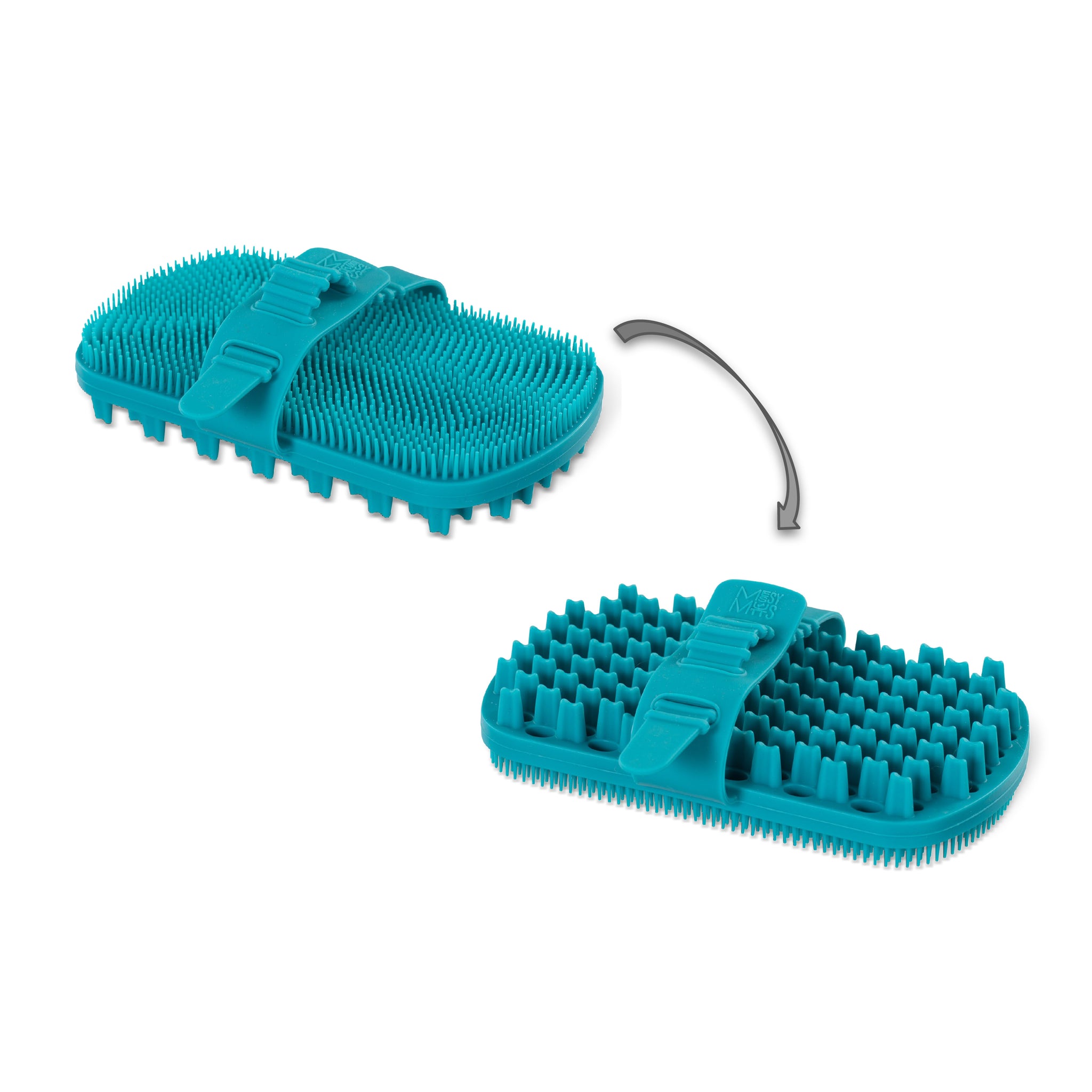 Messy Mutts - Grooming - Brush - Silicone - Dual Sided