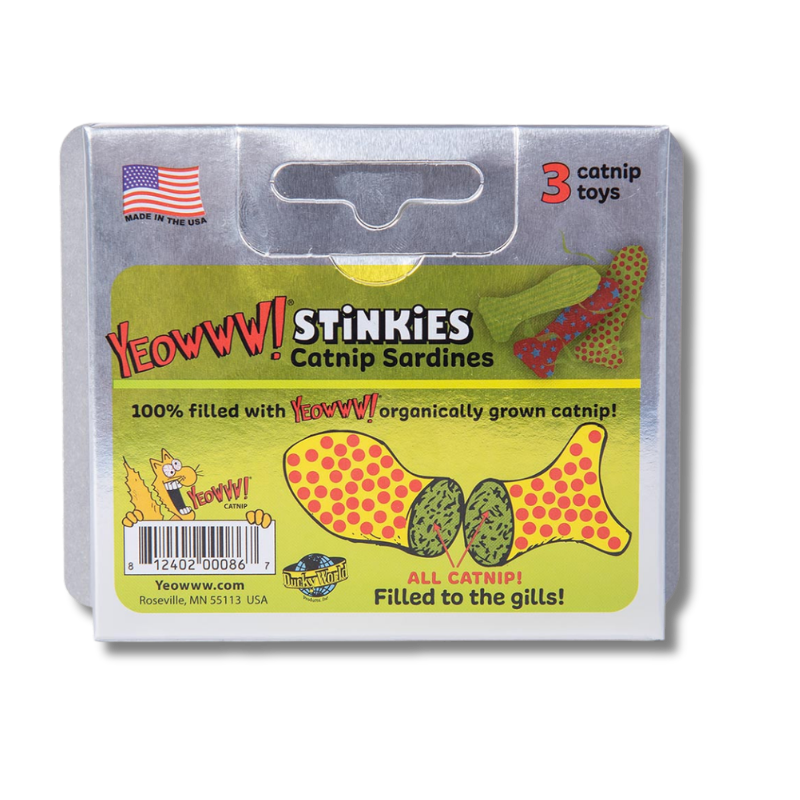 Yeowww! - Catnip - Toy - Sardine - Stinkies