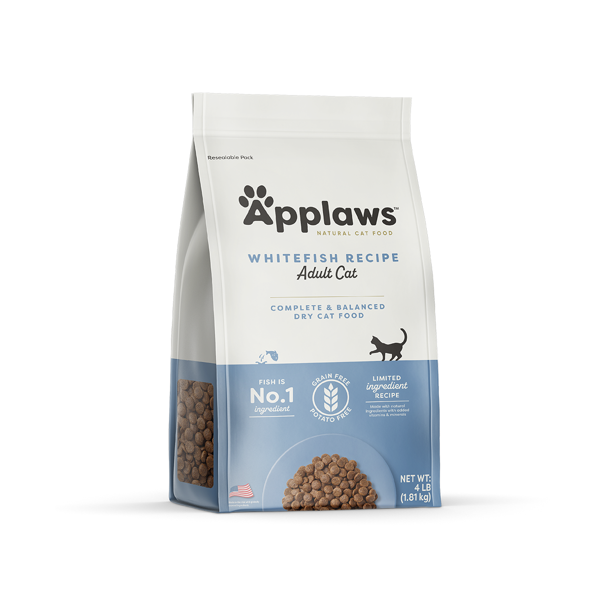 Applaws - Dry - CAT Grain Free WhiteFish - 4lb