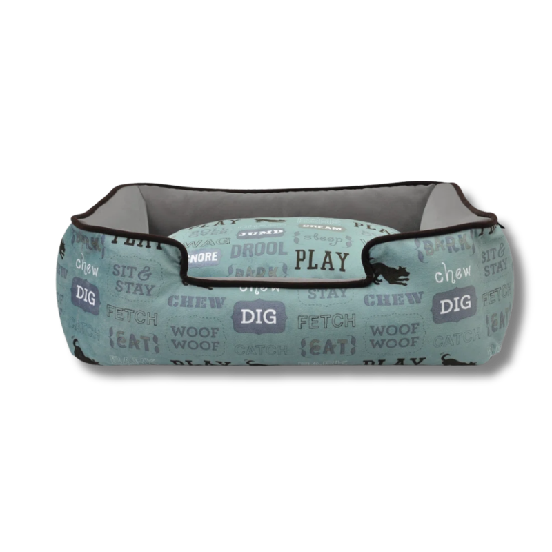 PLAY - Bed - Dog - Lounge - Dog's Life - Light Blue - Extra Large