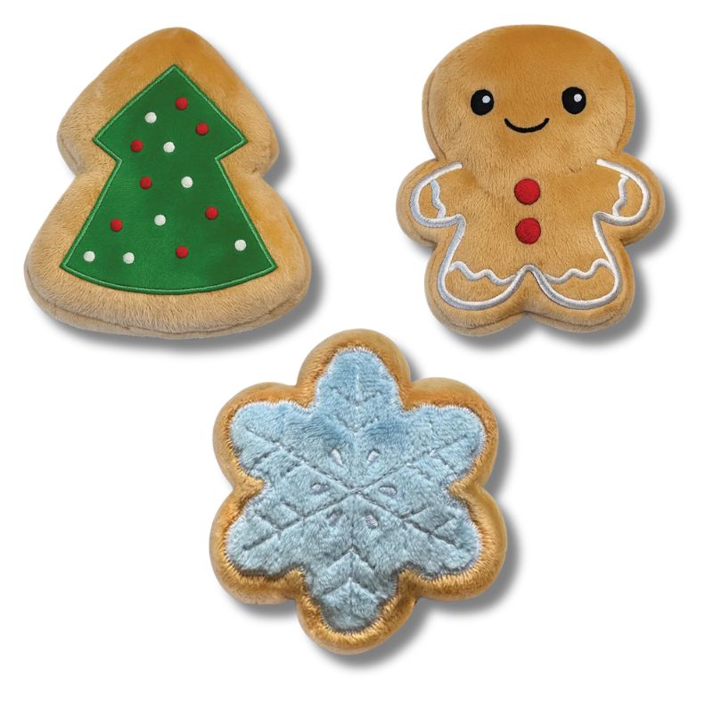 FoufouBRANDS - Holiday - Cookie Cutter Plushies - Gingerbread Man