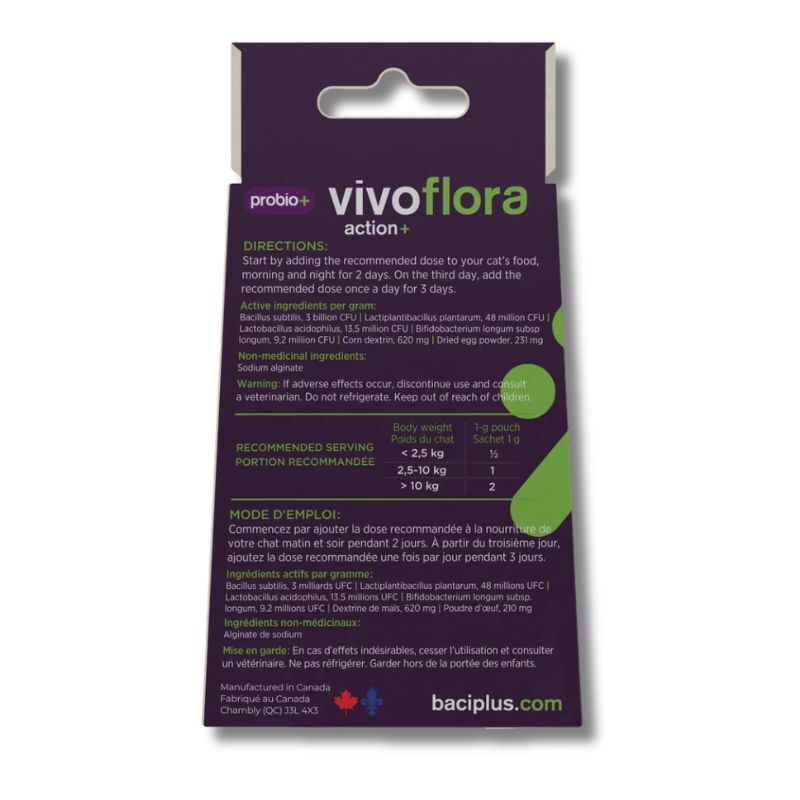Baci+ -Probio+ - Vivoflora - Cat - 14g