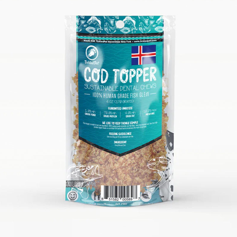 Tickled Pet - Cod Food Topper for Cats - 3oz