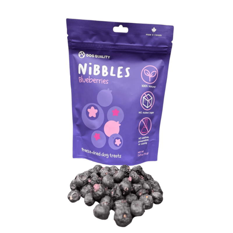 Dog Quality - Nibbles -  Freeze dried -  Blueberries