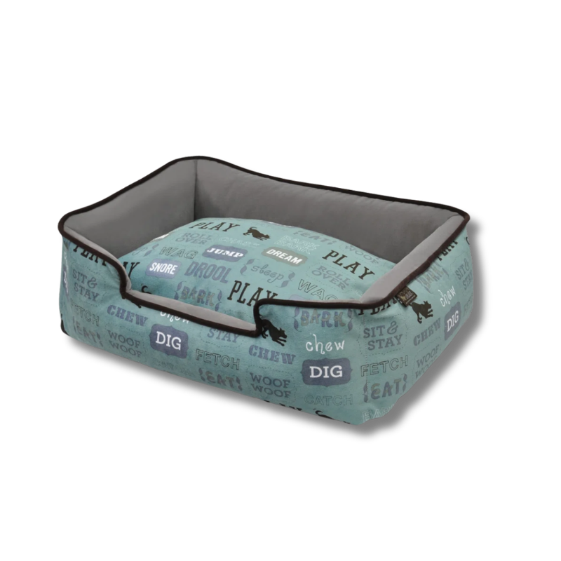 PLAY - Bed - Dog - Lounge - Dog's Life - Light Blue - Extra Large