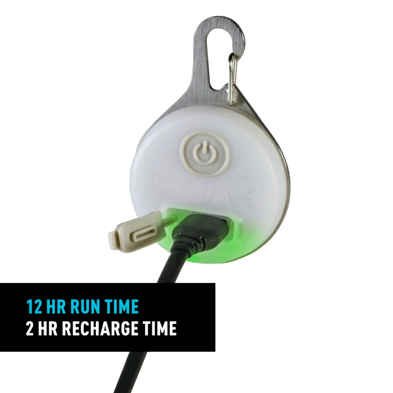 NITE IZE - Spotlit Splash - Rechargeable Collar Light Disc-O-Tech - Waterproof