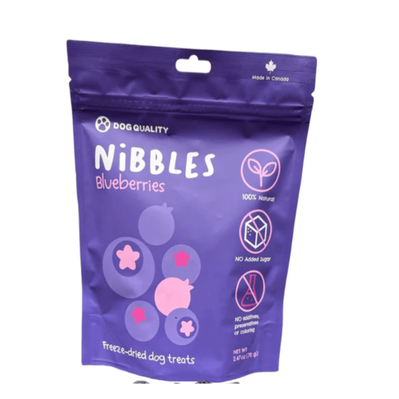 Dog Quality - Nibbles -  Freeze dried -  Blueberries