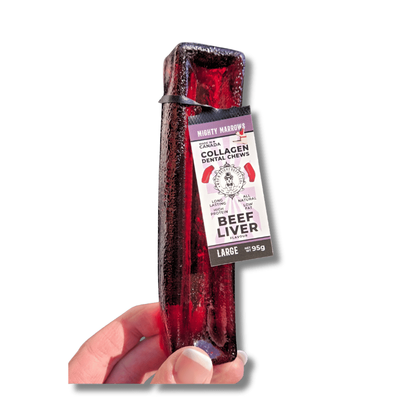 Wag & Bright - Mighty Marrows - Collagen Dental Chews - Beef Liver