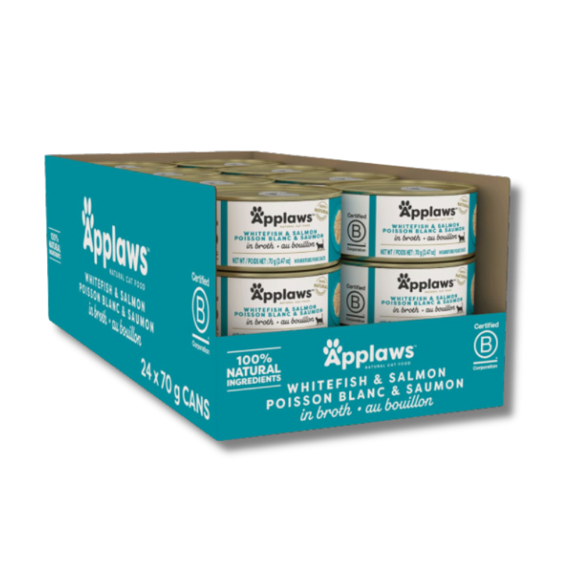 Applaws - Can - Whitefish with Salmon Can (Cat) - 70g (24)
