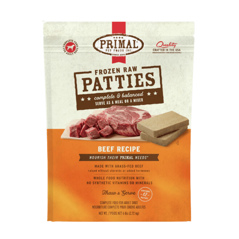 PRIMAL - Canine - Patties - Beef