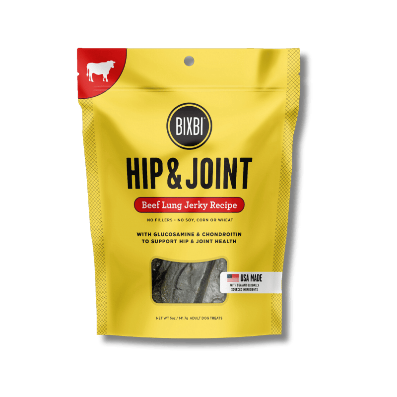 BIXBI - Hip & Joint Jerky - Beef Lung - 5oz