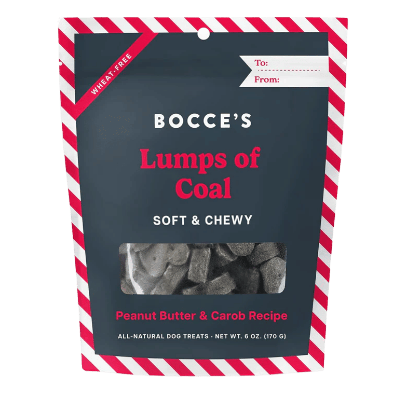 Bocce's Bakery - Holiday Lumps of Coal Soft & Chewy - 6 oz