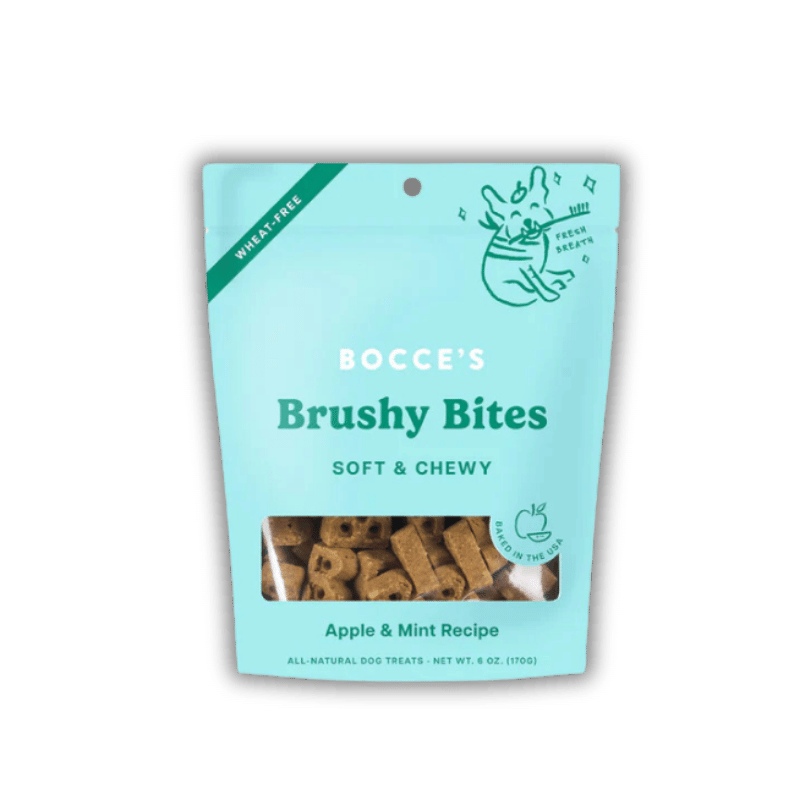 Bocce's Bakery - Soft & Chewy Brushy Bites - 6oz